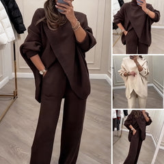 Women's 2-Piece Oversized Sweater & Pants SetšFree Shipping
