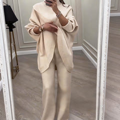 Women's 2-Piece Oversized Sweater & Pants SetšFree Shipping
